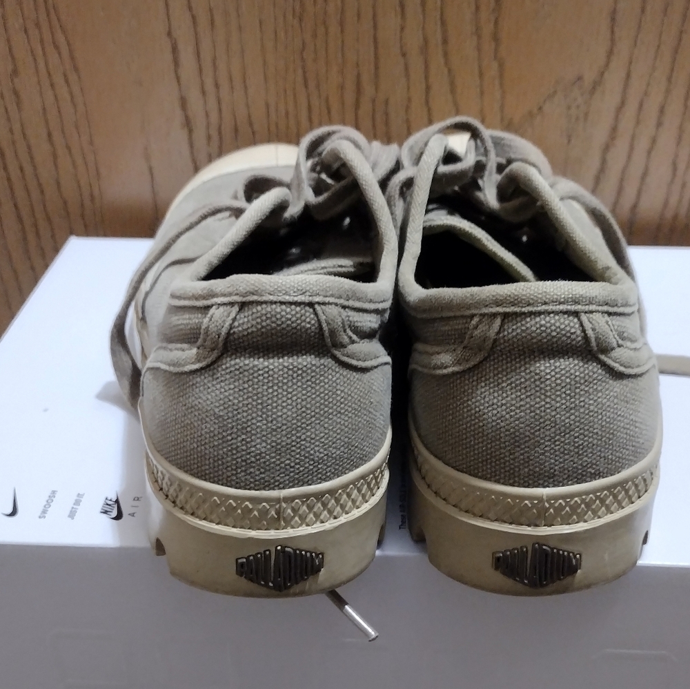 Palladium Military Canvas Low Top Women's Shoes Size 8 - Picture 6 of 9